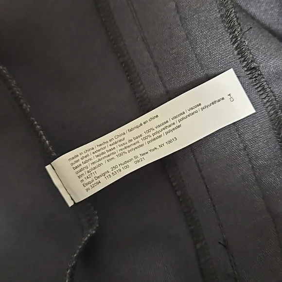 NWT Eloquii Faux Leather Pants - Picture 6 of 7